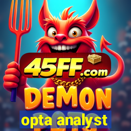 opta analyst